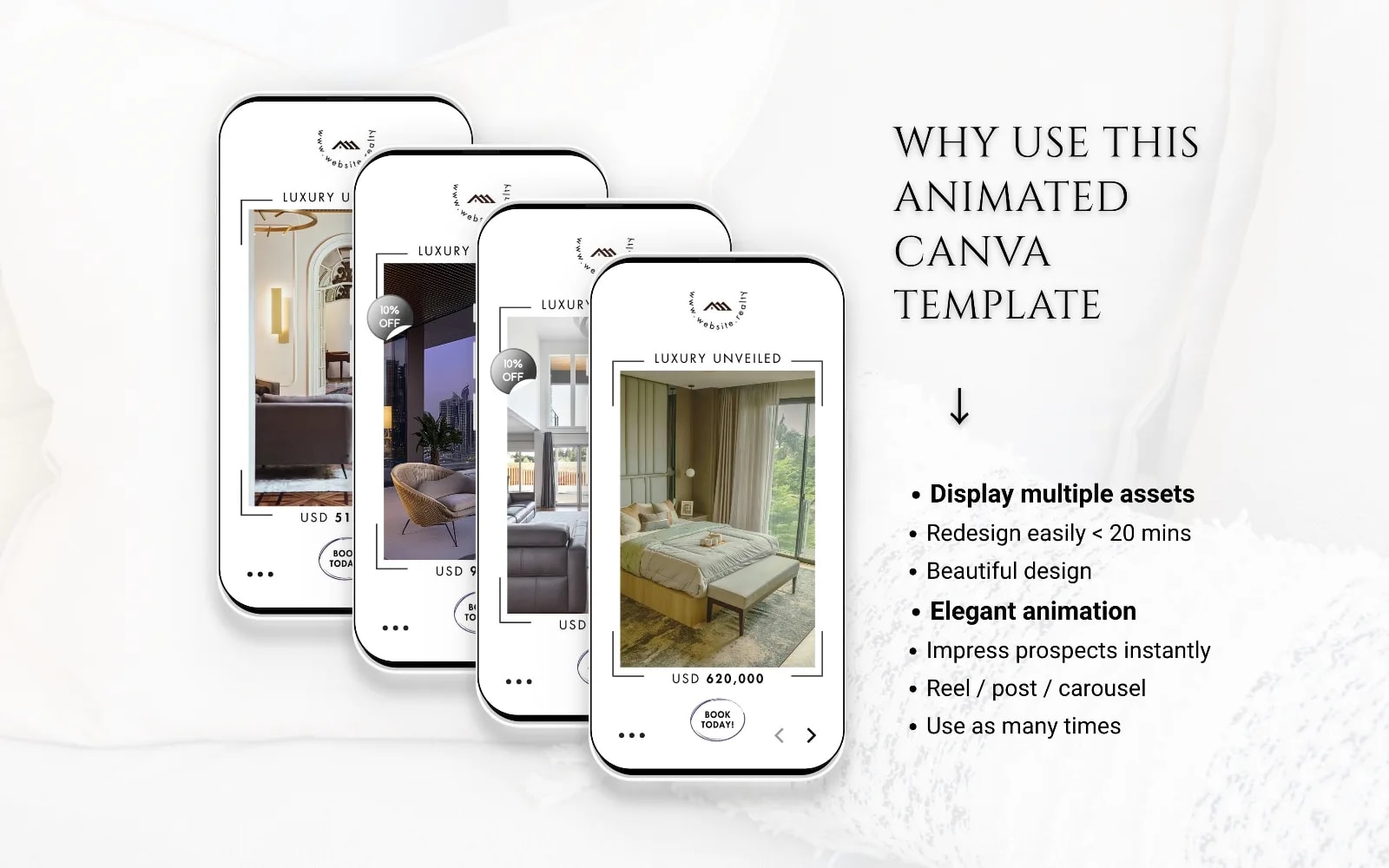 Newly Listed Homes Video Ad - Canva Template (preview 4 of 6)