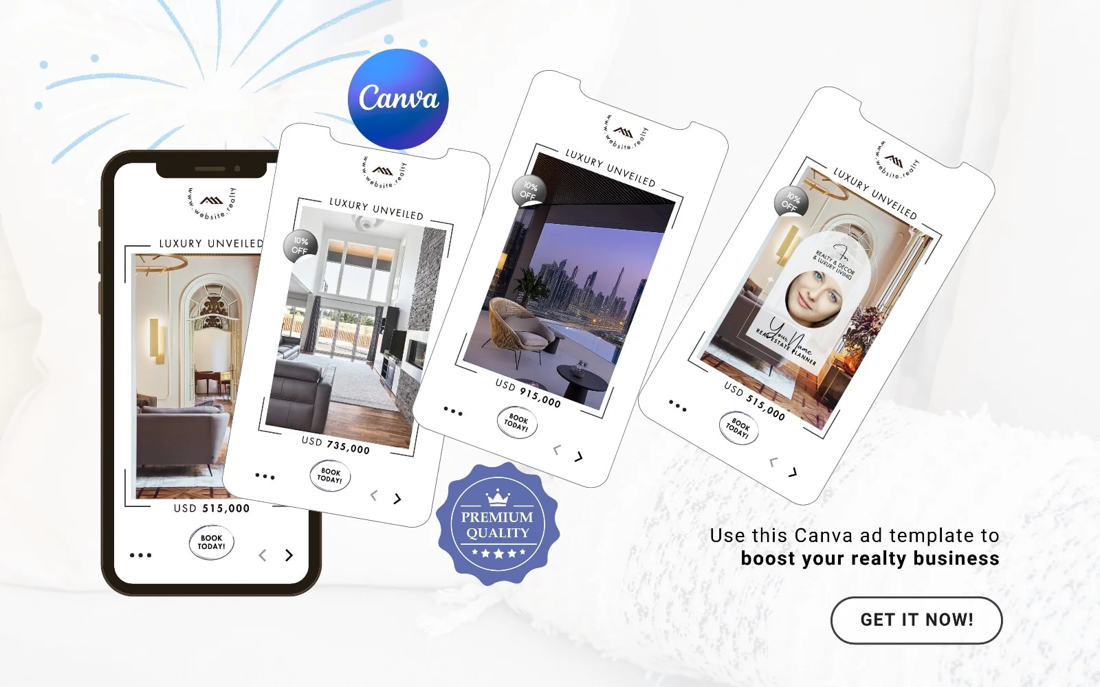 Newly Listed Homes Video Ad - Canva Template (preview 5 of 6)