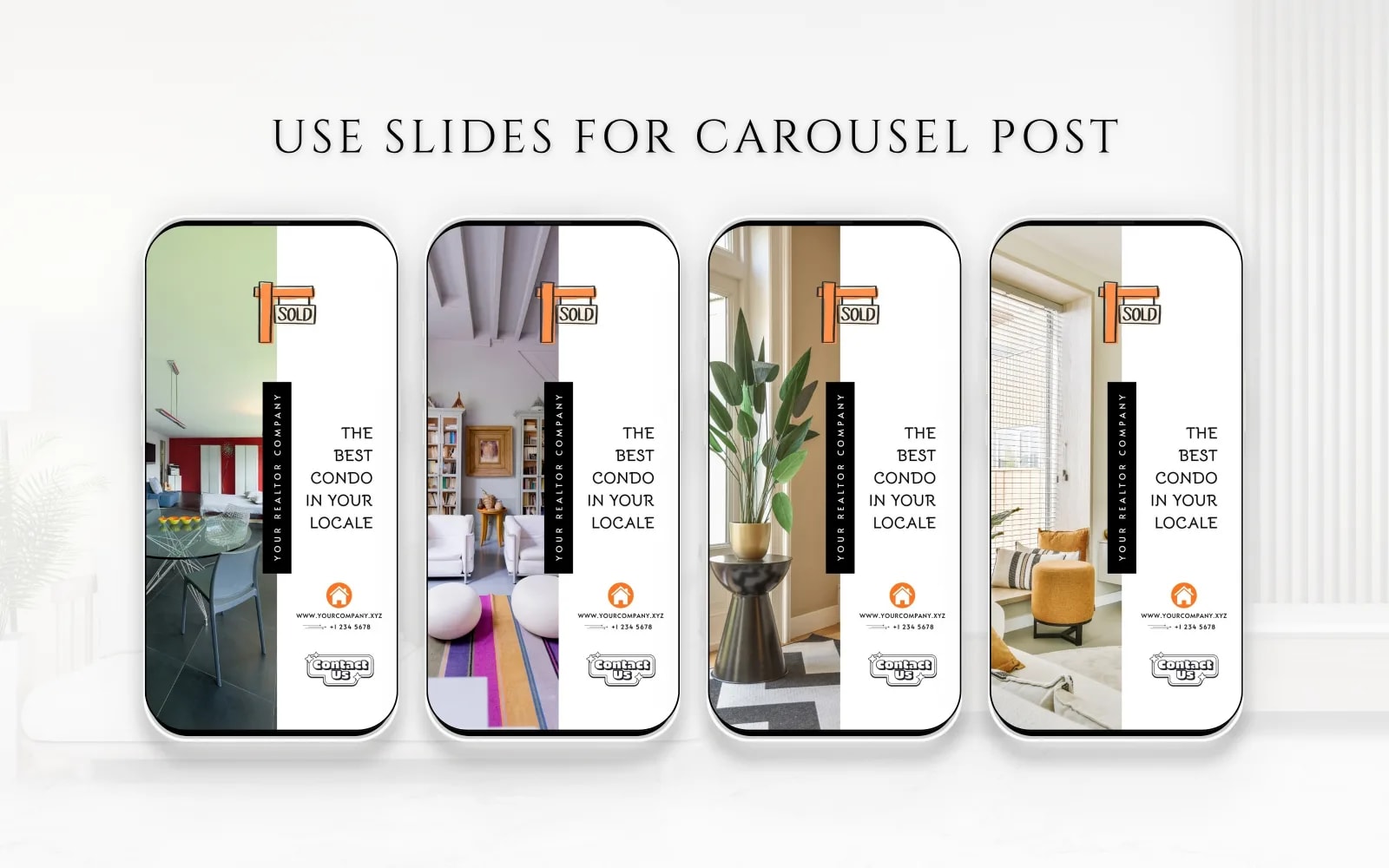 Just Sold Luxury Real Estate Instagram Reel Ad - Canva Video Template (preview 3 of 6)