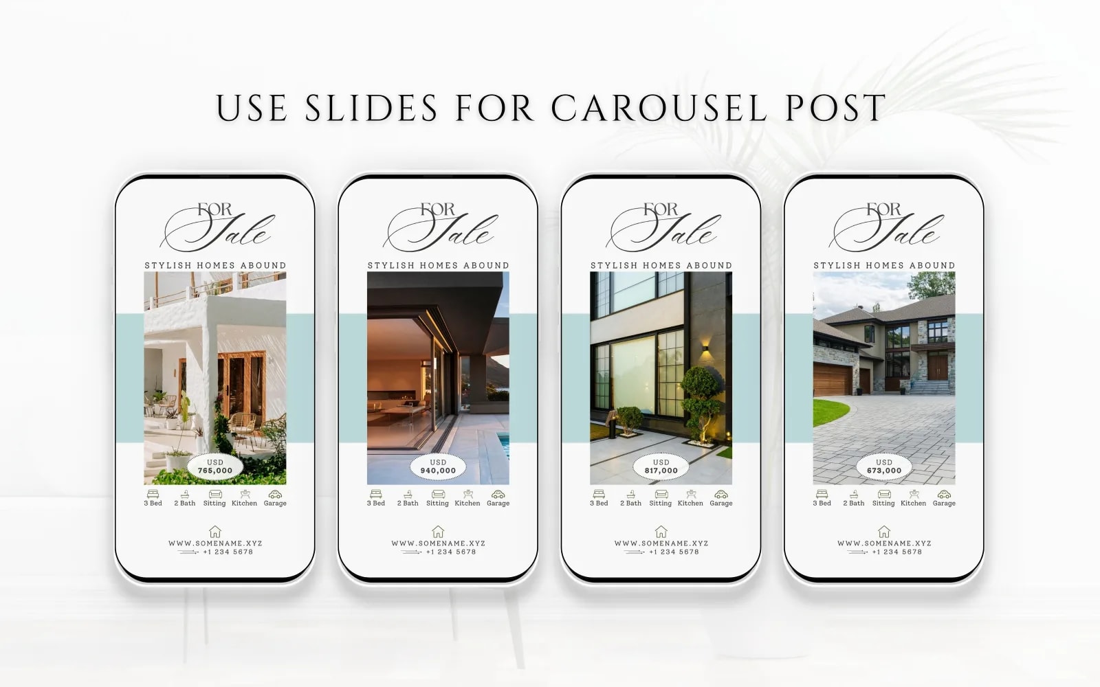 Luxury Modern Homes Video Ad Canva Real Estate Template (preview 3 of 6)
