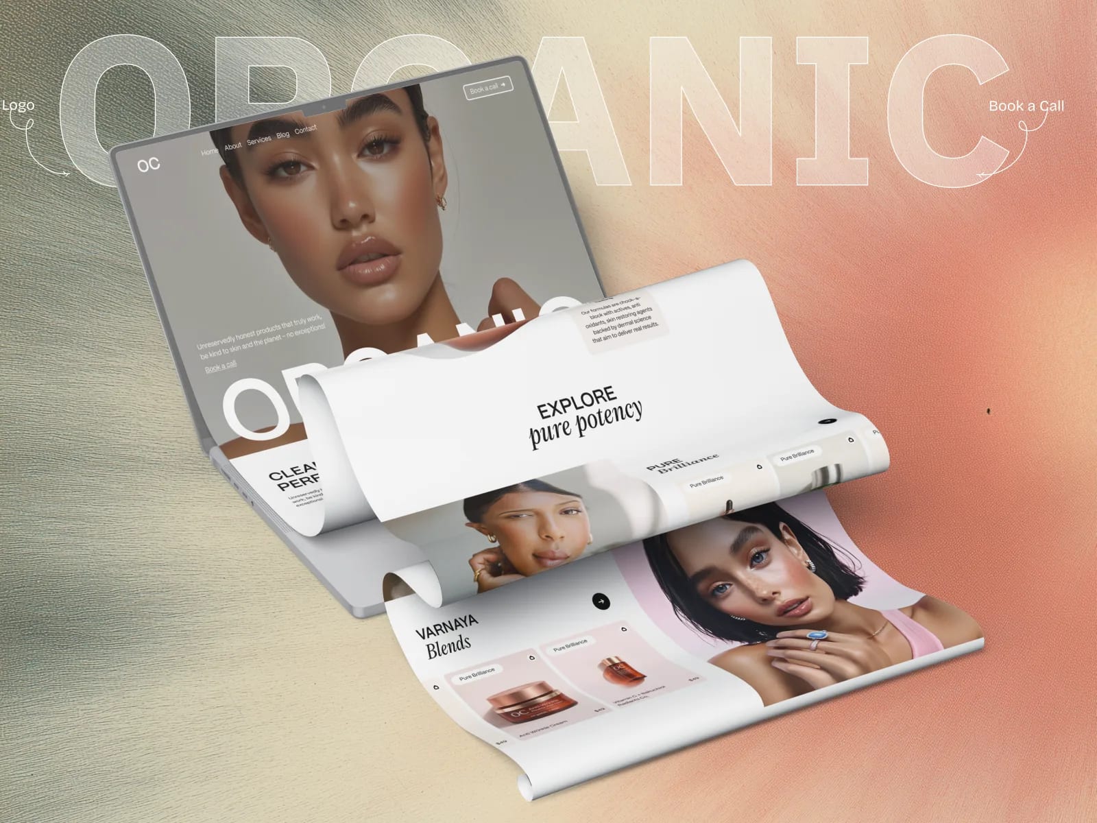 Organic Care Framer Template (preview 3 of 4)