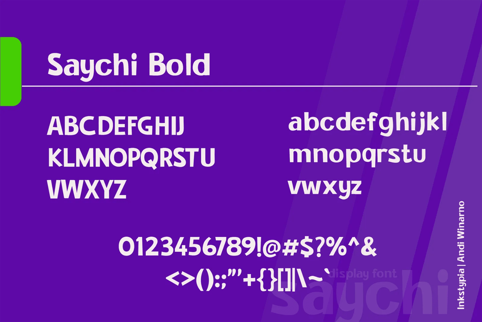 Saychi Bold (preview 2 of 4)