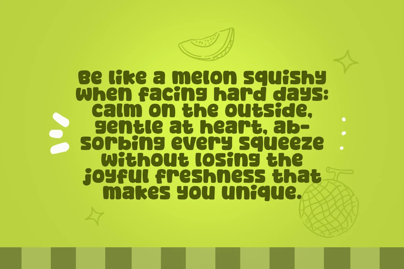 Melon Squishy - A Fun & Cozy Font (preview 3 of 6)