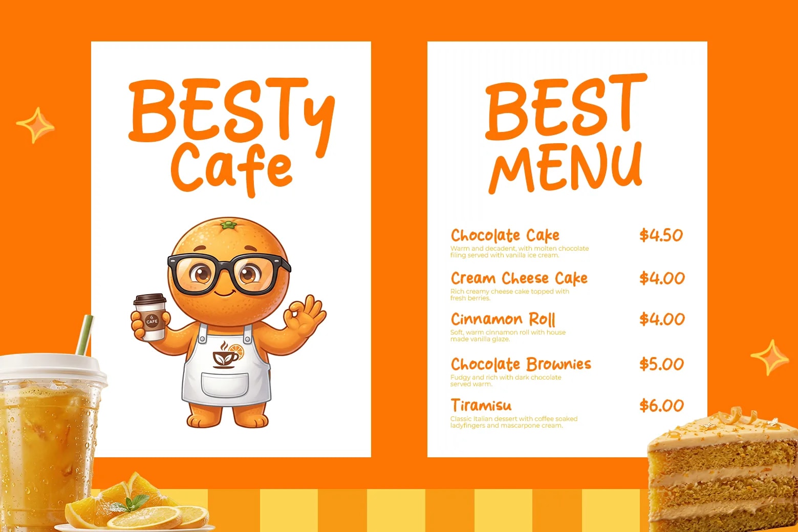 Orange Squishy - A Fun & Cozy Font (preview 4 of 6)