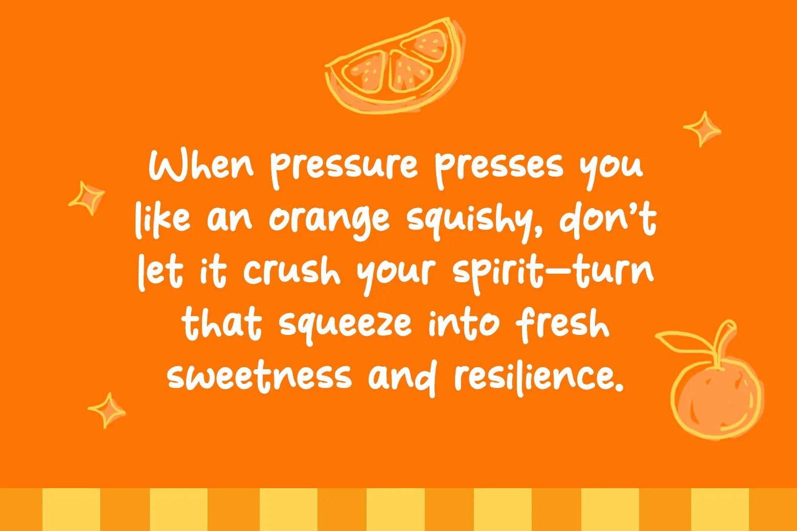Orange Squishy - A Fun & Cozy Font (preview 3 of 6)
