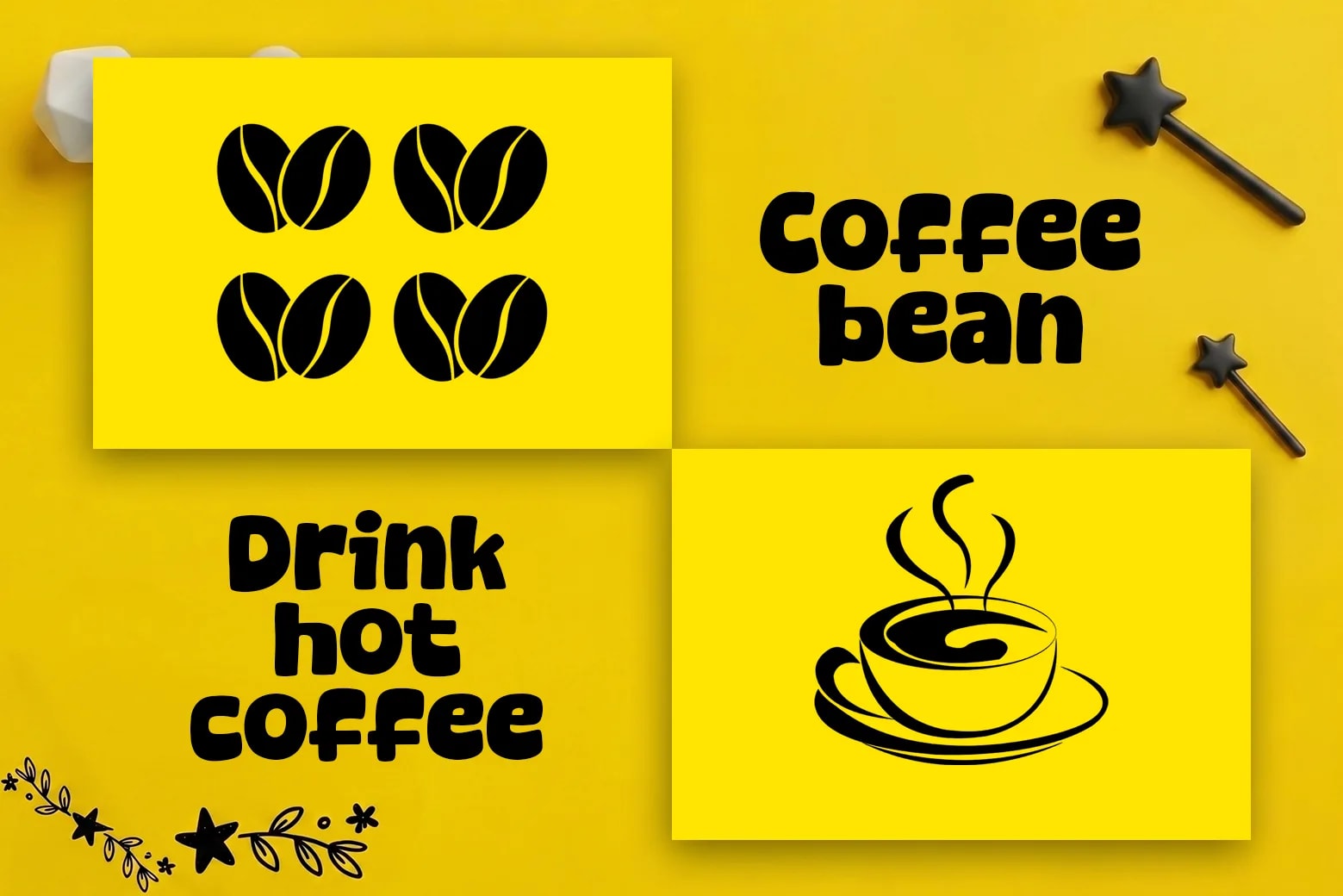 Magic Yellow - Cozy & Display Font (preview 4 of 6)