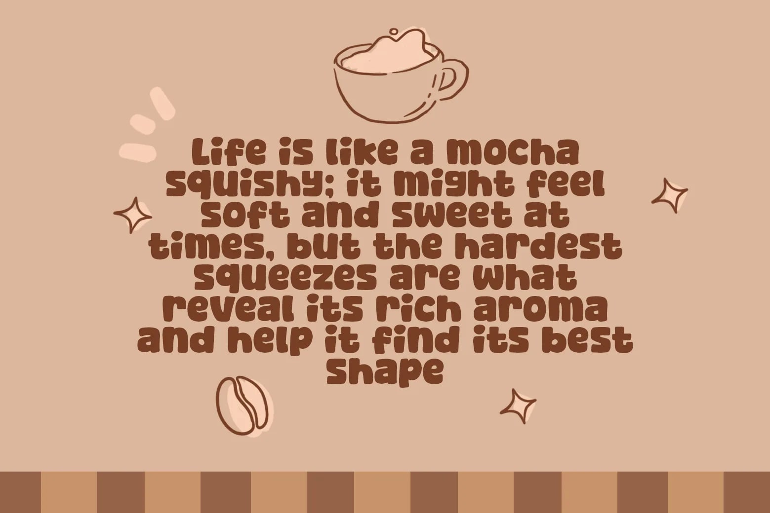 Mocha Squishy - A Fun & Cozy Font (preview 3 of 6)