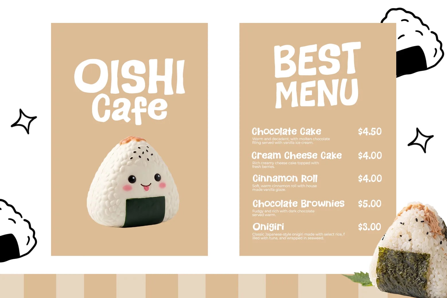 Onigiri Squishy - A Fun & Cozy Font (preview 4 of 6)