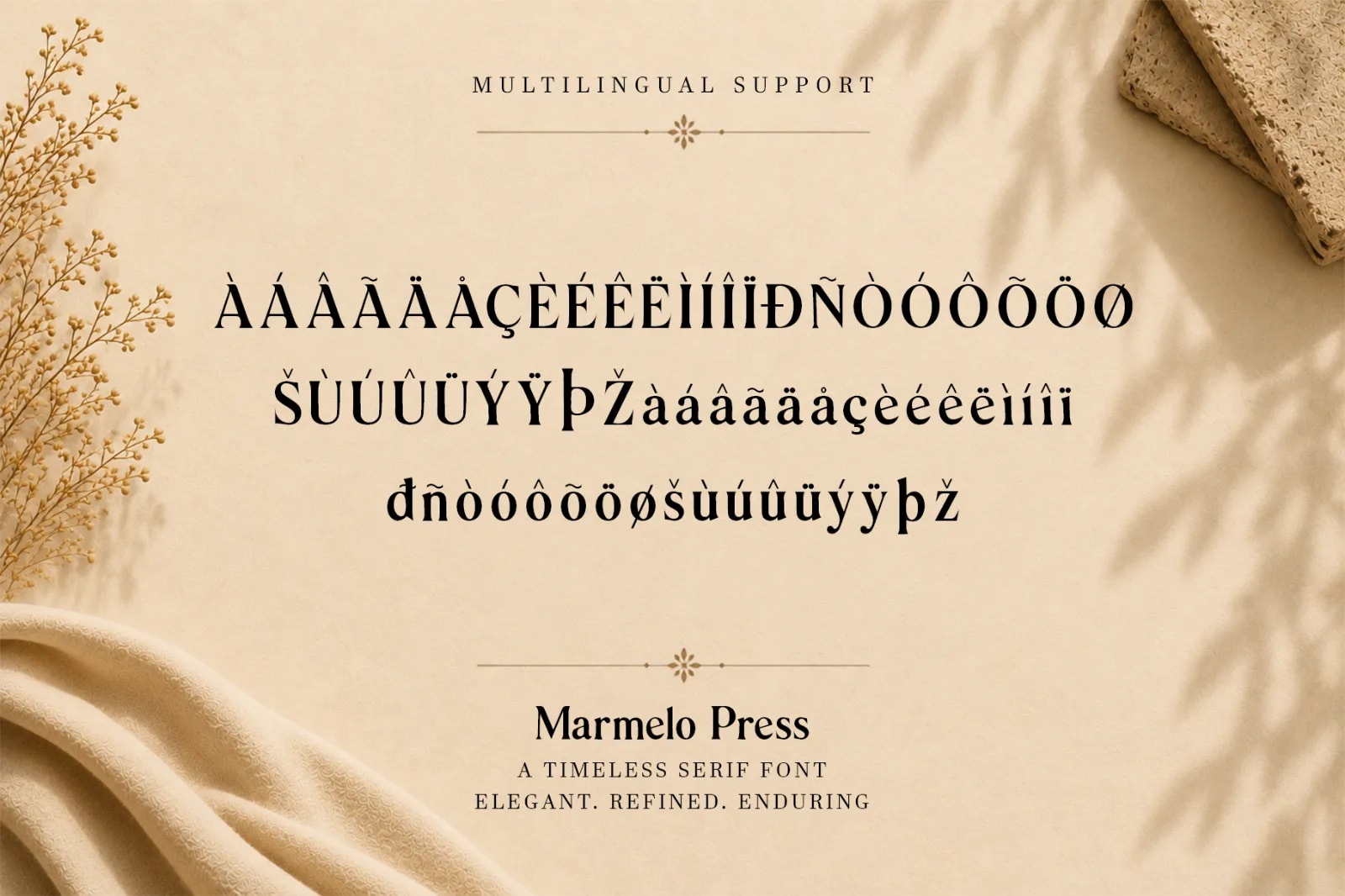 Marmelo Press – Timeless Elegant Serif Font (preview 5 of 5)