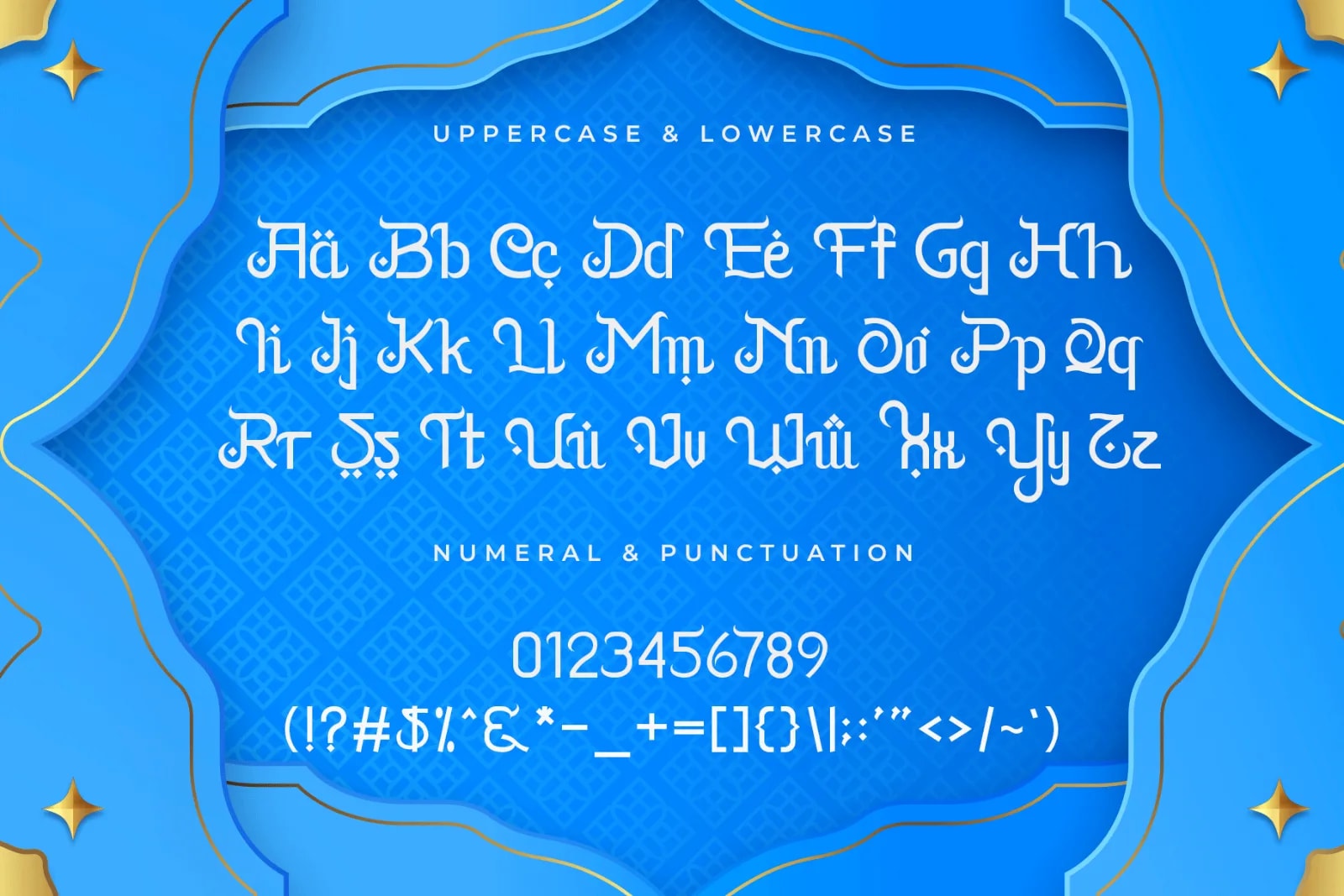 Qamira – Modern Arabic Display Font (preview 4 of 5)