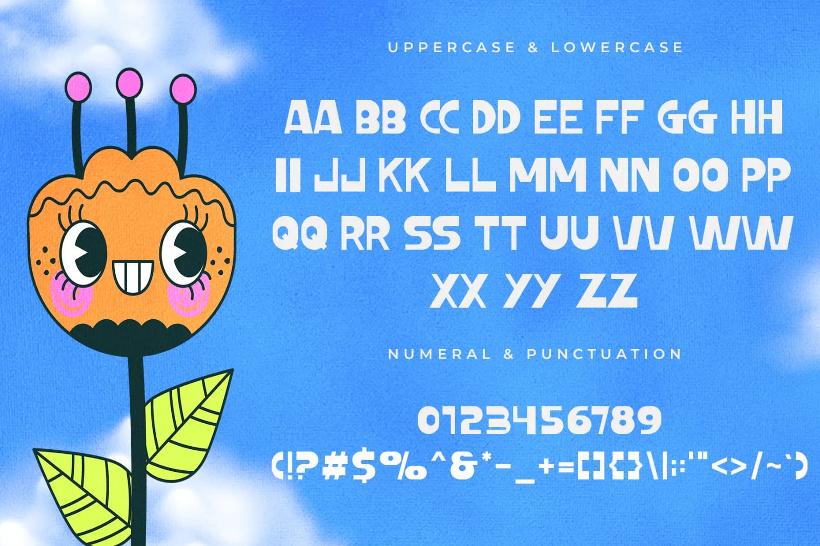 Pufflino – Modern Kids Rounded Display Font (preview 4 of 5)