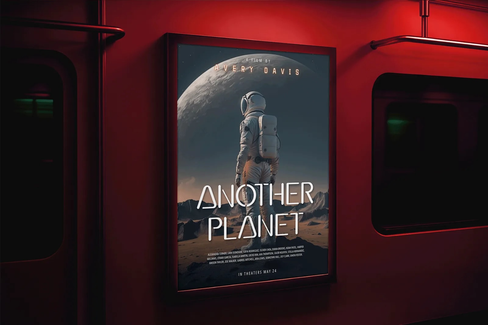 Axion – Modern Futuristic Geometric Display Font (preview 2 of 5)