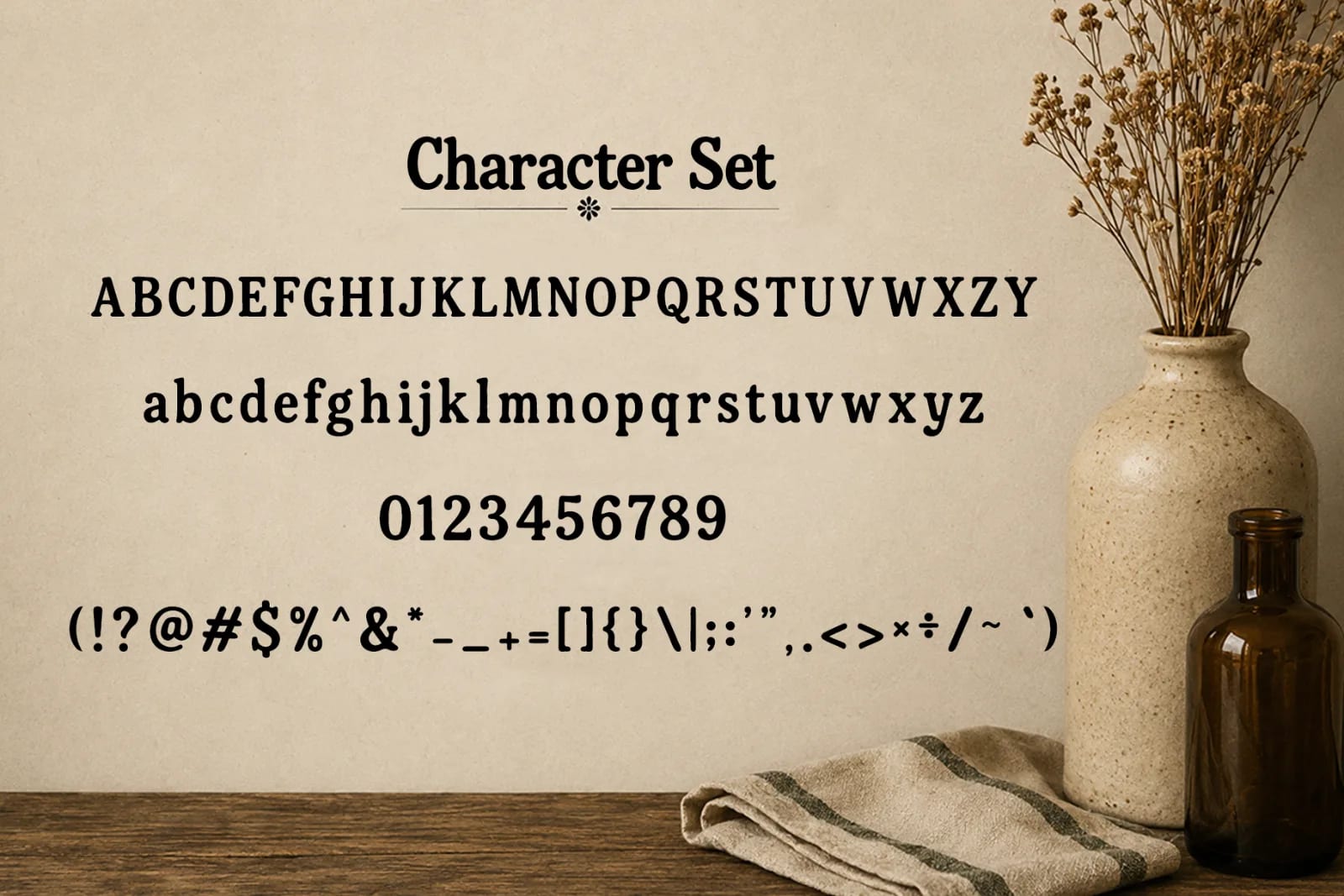 Market Folk – Warm Vintage Serif Display Font (preview 4 of 5)