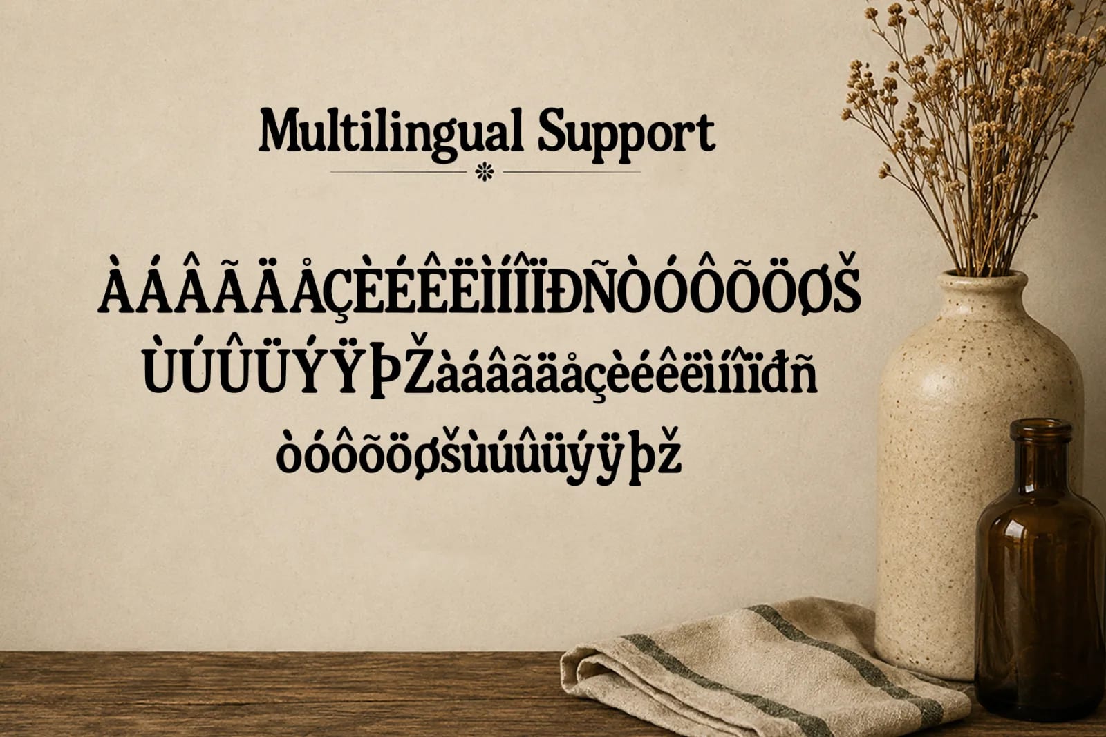 Market Folk – Warm Vintage Serif Display Font (preview 5 of 5)