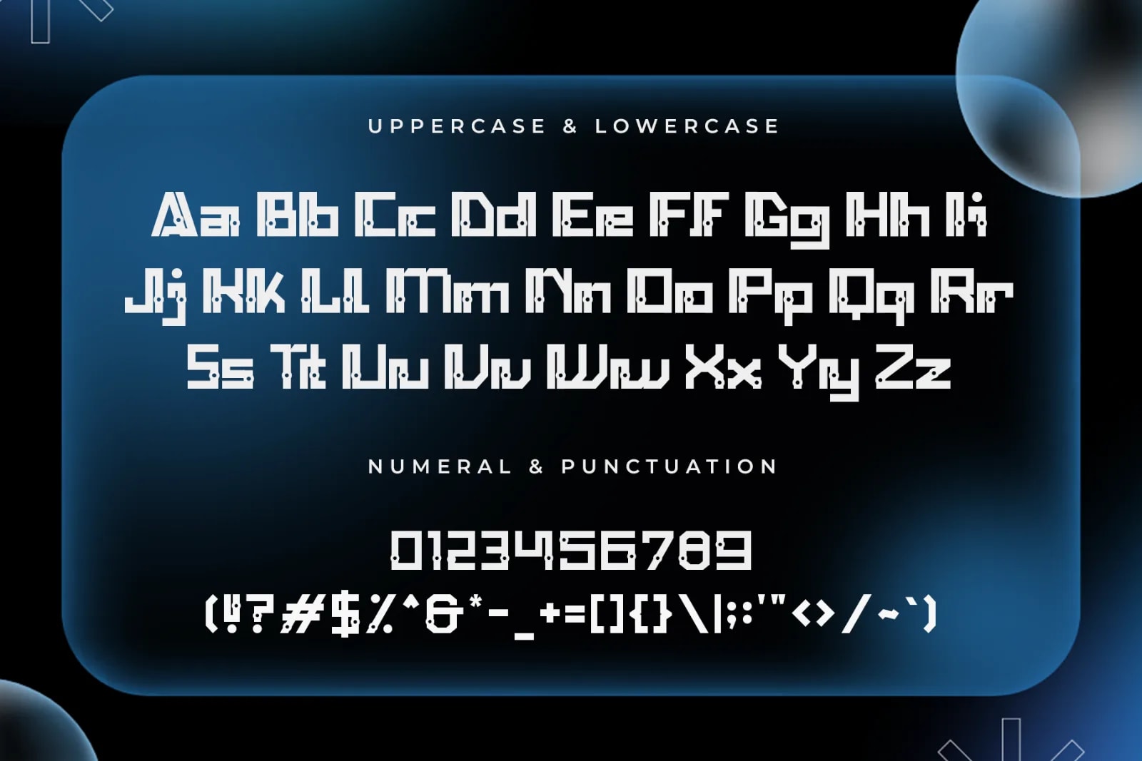 Avoxe – Modern Futuristic Tech Display Font (preview 4 of 5)
