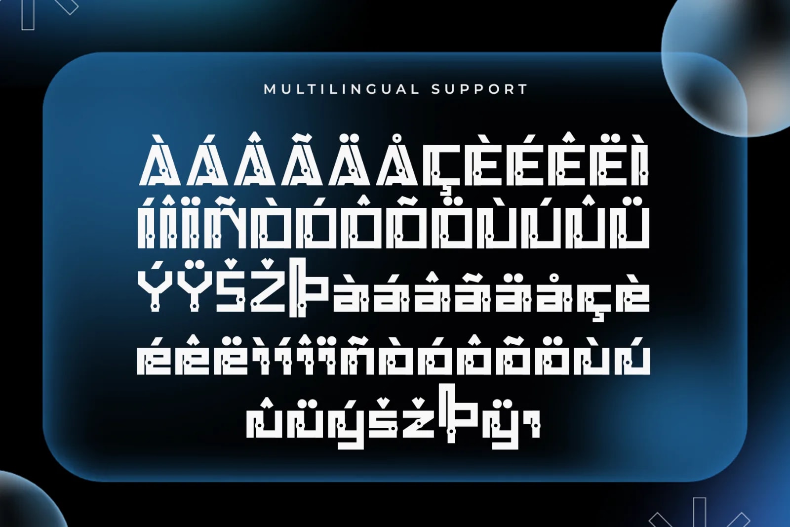Avoxe – Modern Futuristic Tech Display Font (preview 5 of 5)