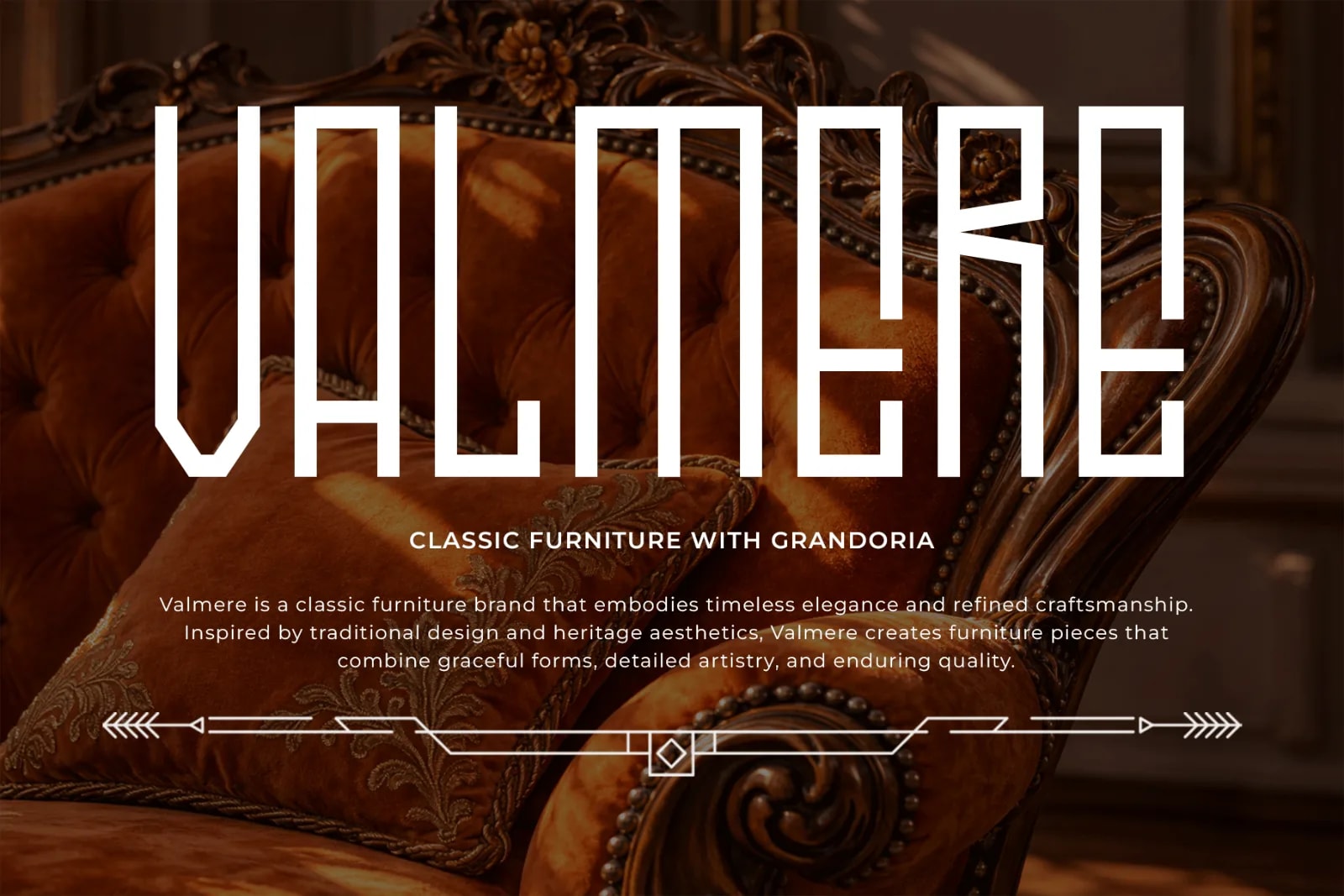 Grandoria – Modern Art Deco Display Font (preview 2 of 5)