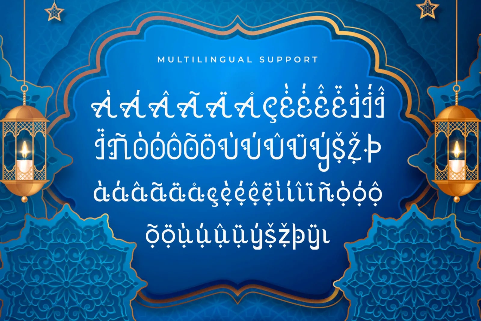Hudzaifa – Modern Arabic-Inspired Display Font (preview 5 of 5)