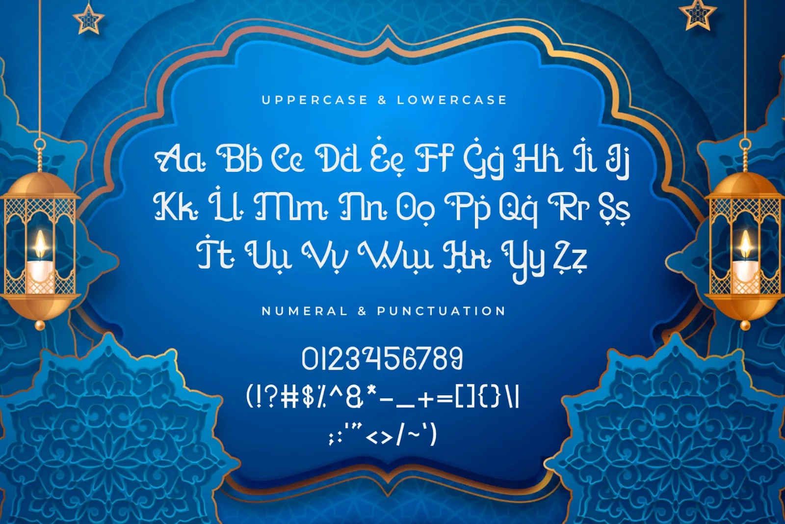 Hudzaifa – Modern Arabic-Inspired Display Font (preview 4 of 5)