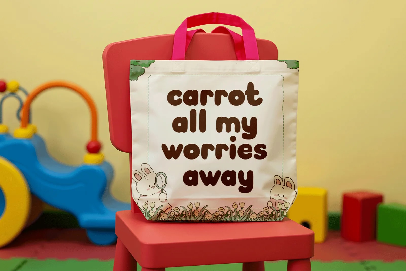Bunny Gloff – Modern Kids Rounded Display Font (preview 3 of 5)