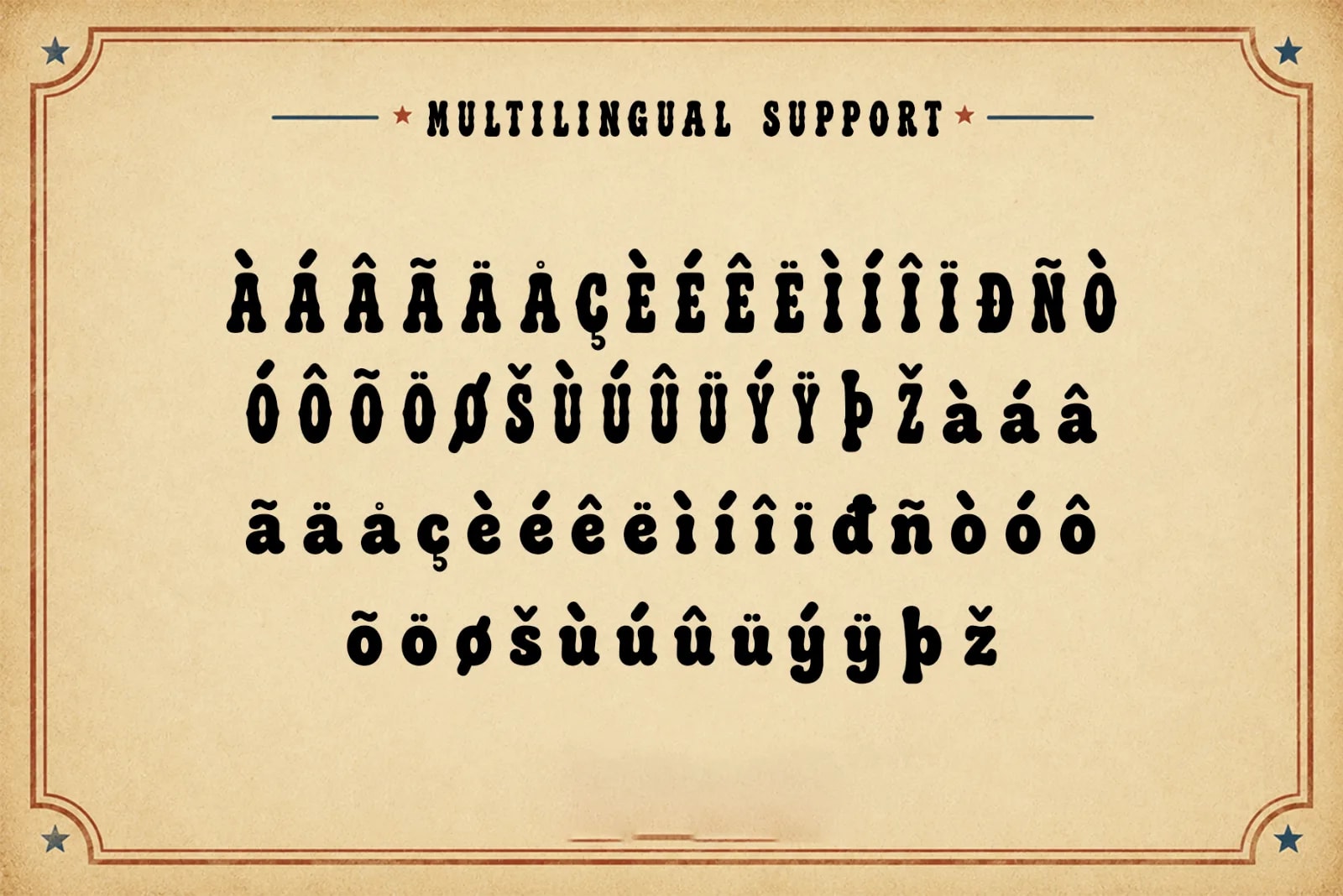 Big Top Circus – Vintage Circus Display Font (preview 5 of 5)