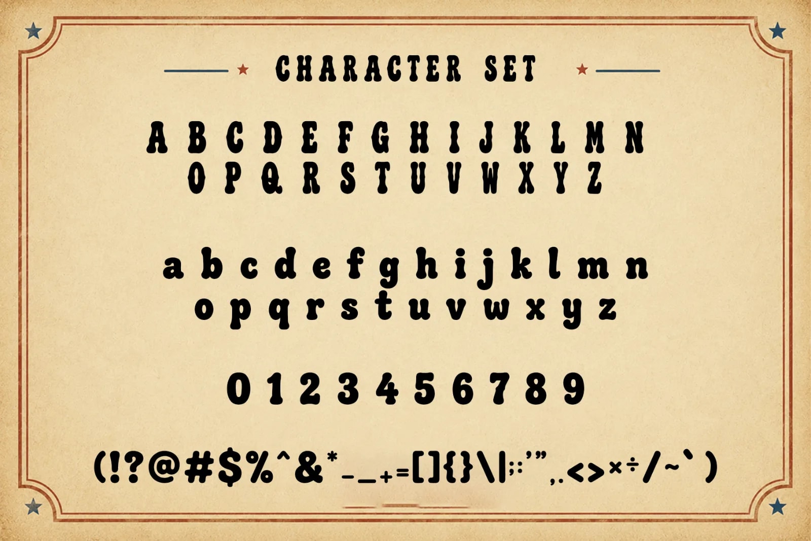 Big Top Circus – Vintage Circus Display Font (preview 4 of 5)