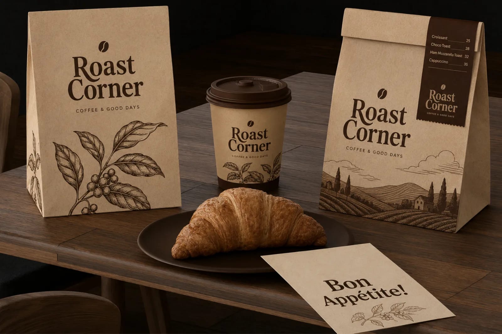 Roast Ledger – Modern Editorial Serif Font (preview 3 of 5)