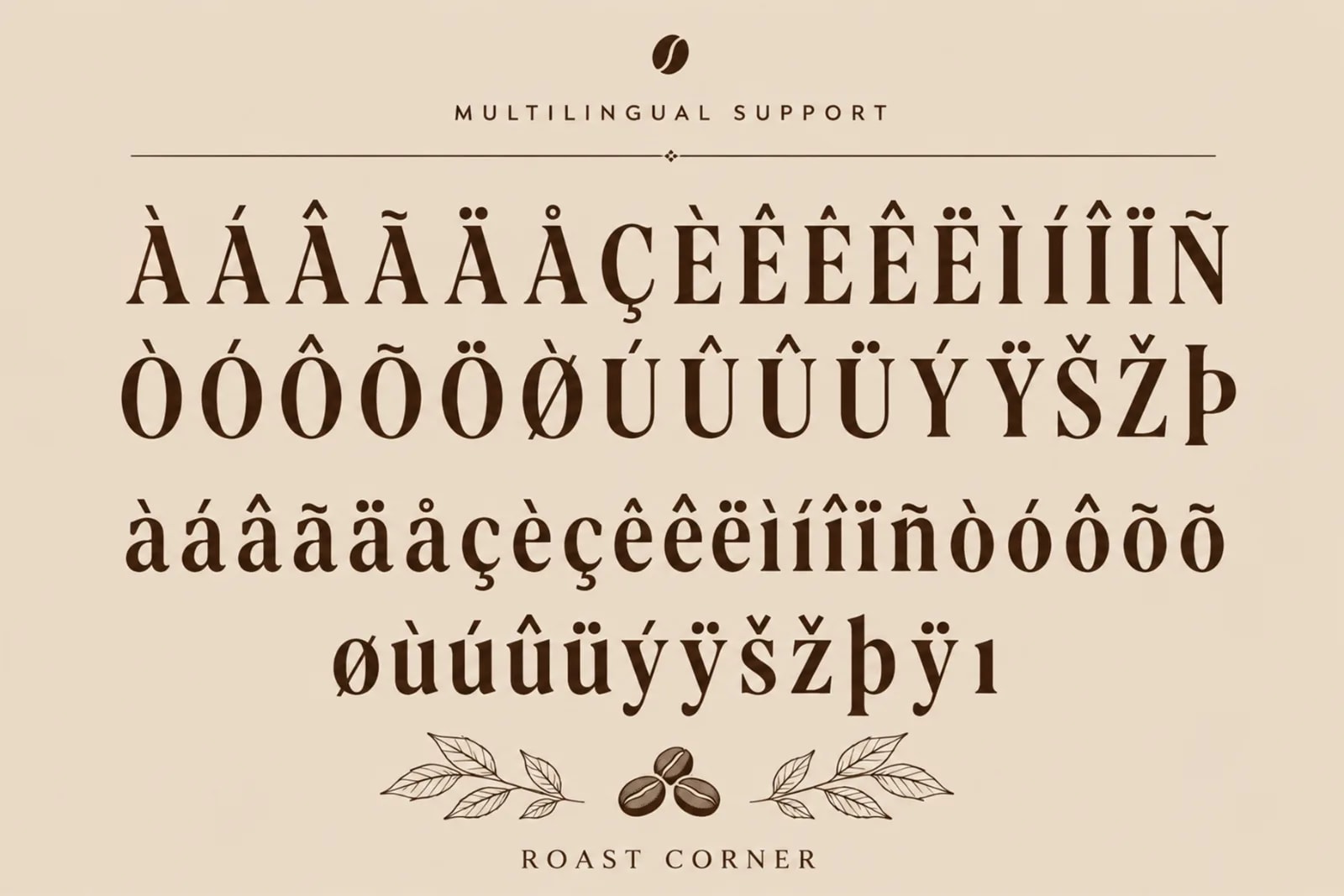 Roast Ledger – Modern Editorial Serif Font (preview 5 of 5)