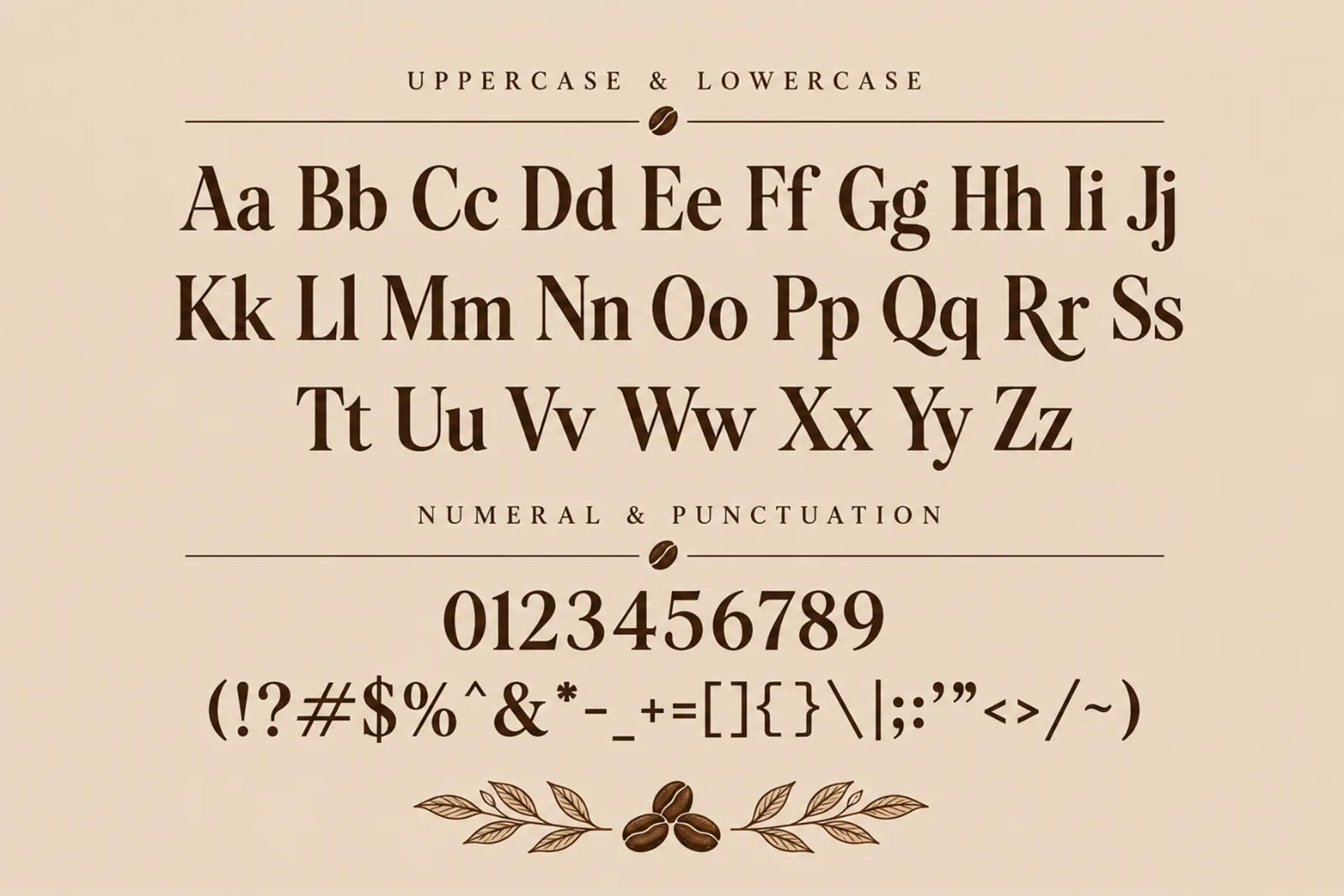 Roast Ledger – Modern Editorial Serif Font (preview 4 of 5)