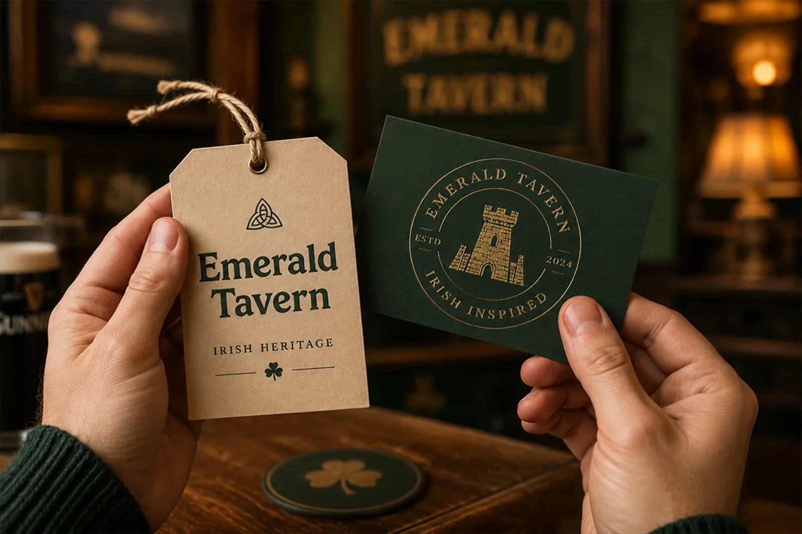 Emerald Isle – Irish Inspired Display Font (preview 3 of 5)