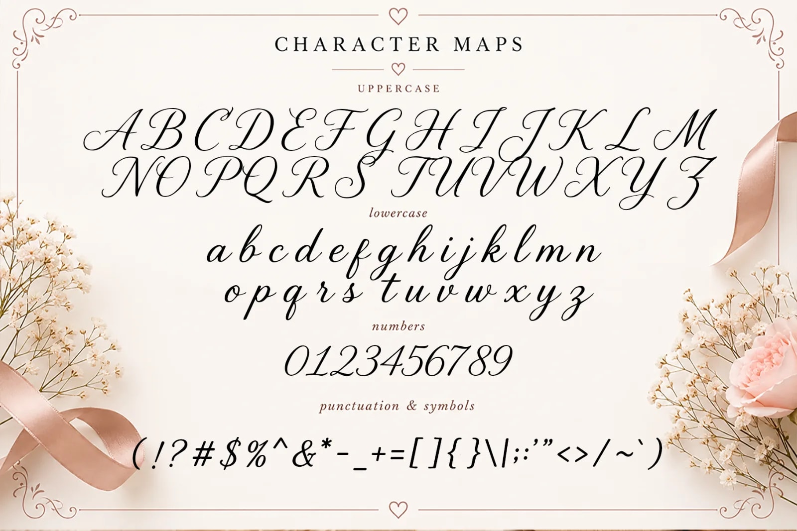 Velvet Letters – Modern Romantic Script Font (preview 4 of 5)