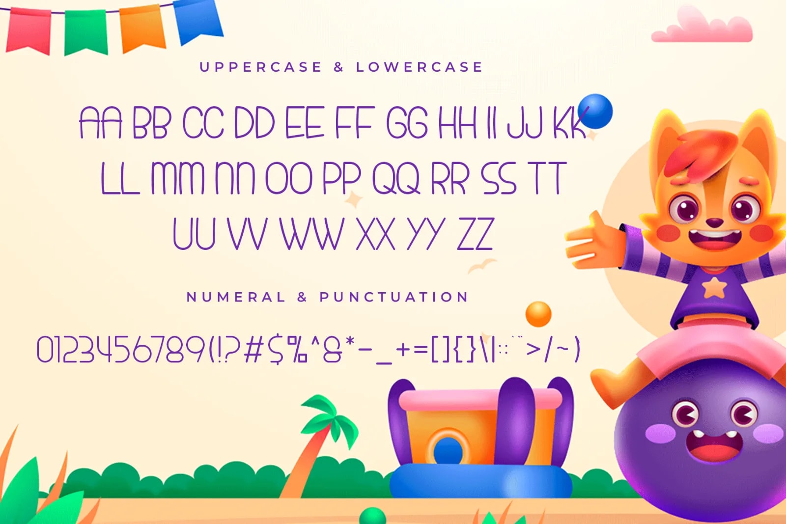 Snuggle – Modern Kids Handwritten Display Font (preview 4 of 5)