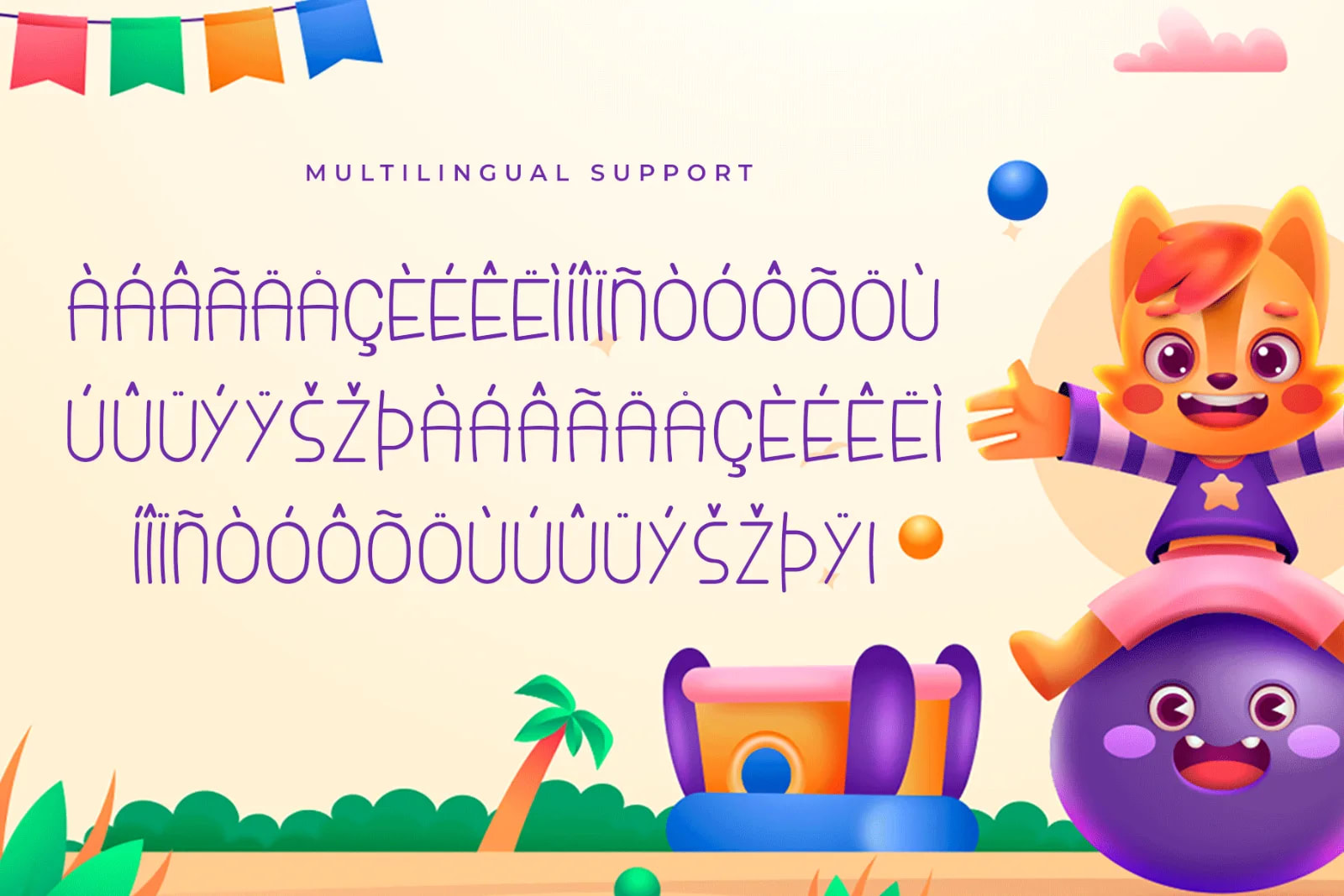 Snuggle – Modern Kids Handwritten Display Font (preview 5 of 5)