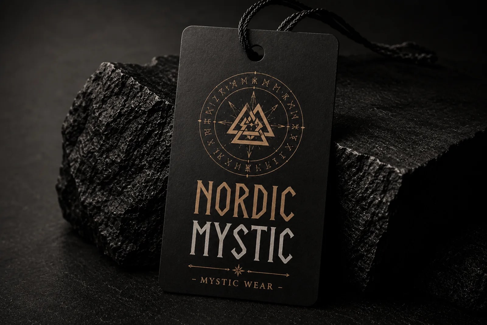 Nostic Runic – Modern Mystic Runic Display Font (preview 2 of 5)