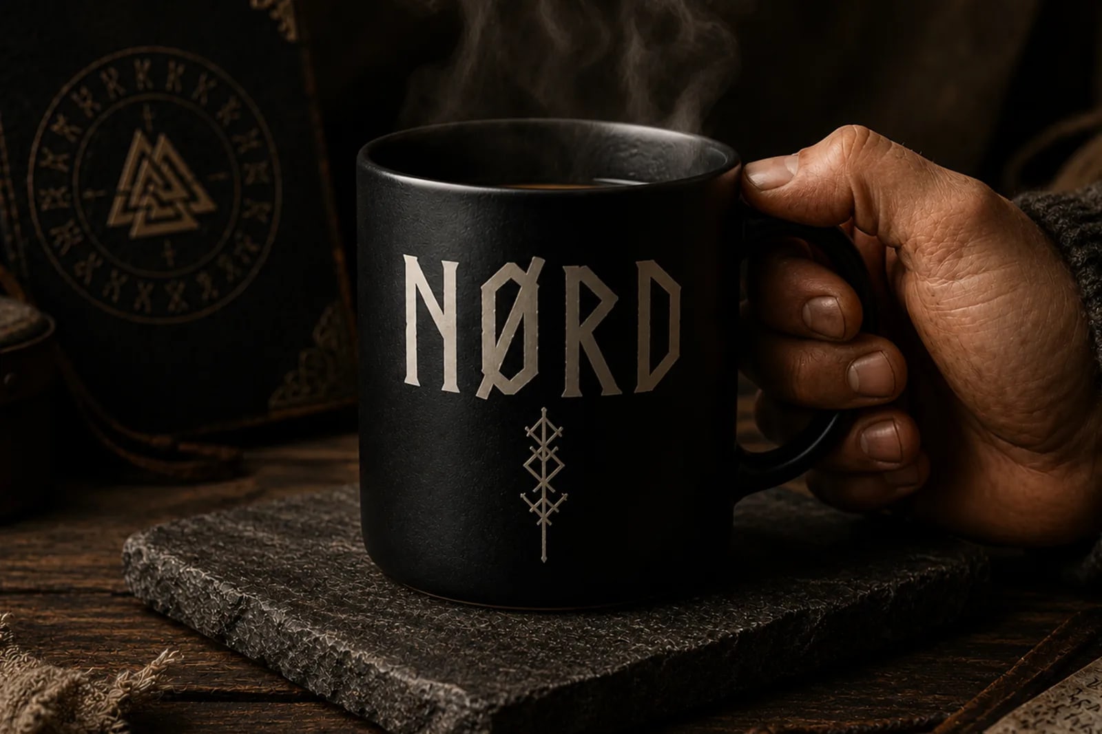 Nostic Runic – Modern Mystic Runic Display Font (preview 3 of 5)