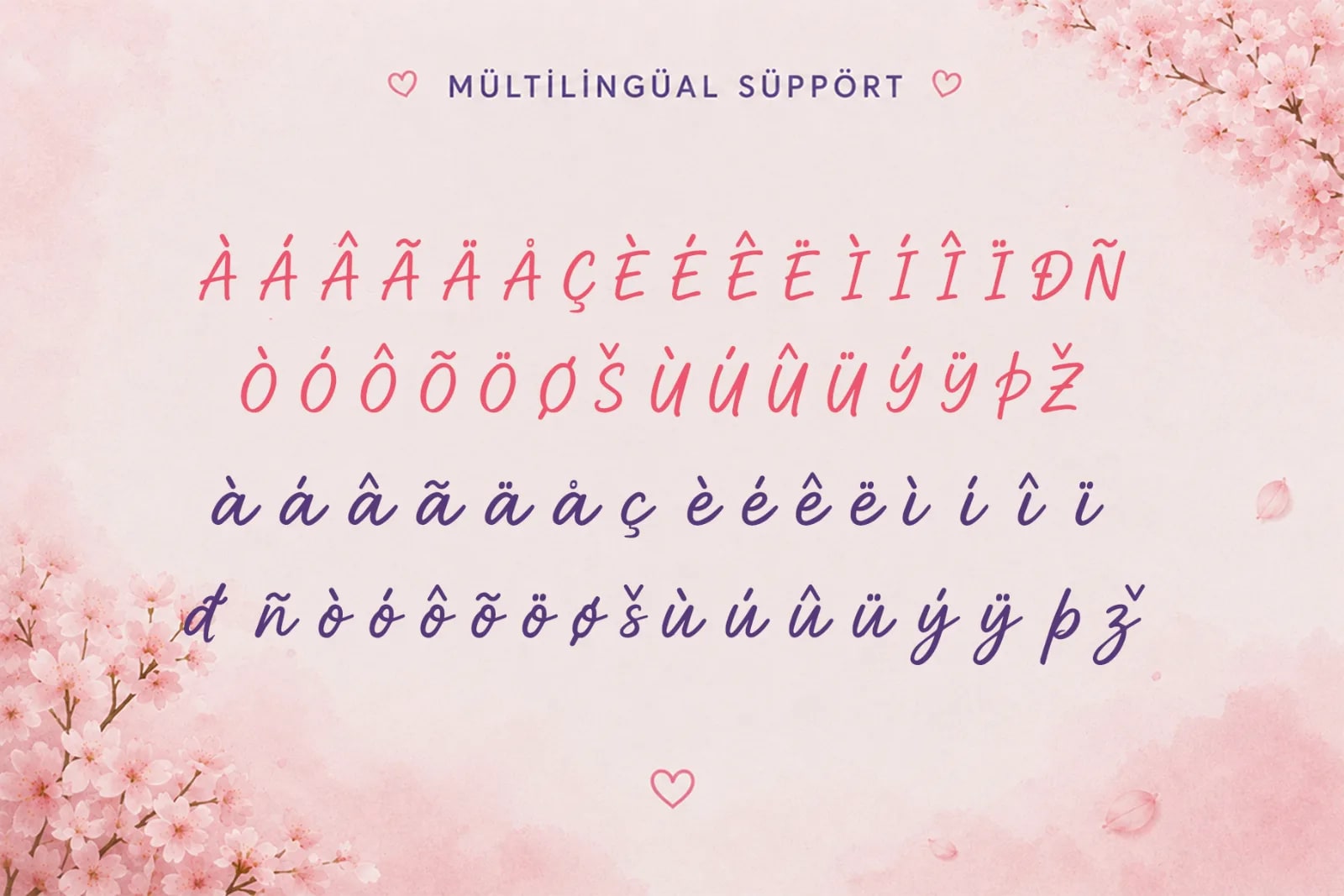 First Bloom – Modern Romantic Script Font (preview 5 of 5)
