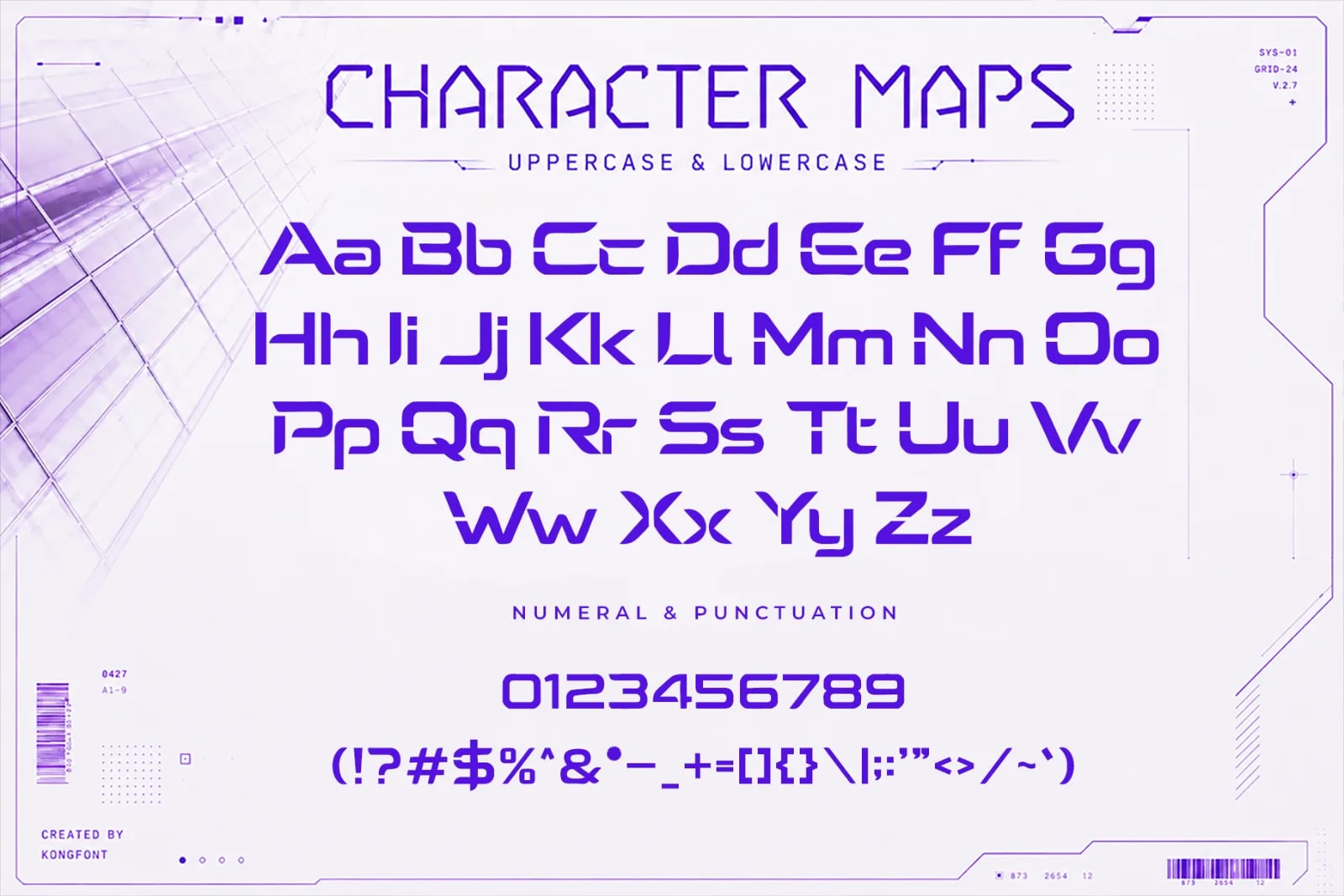 Void Protocol – Modern Techno Futuristic Display Font (preview 4 of 5)
