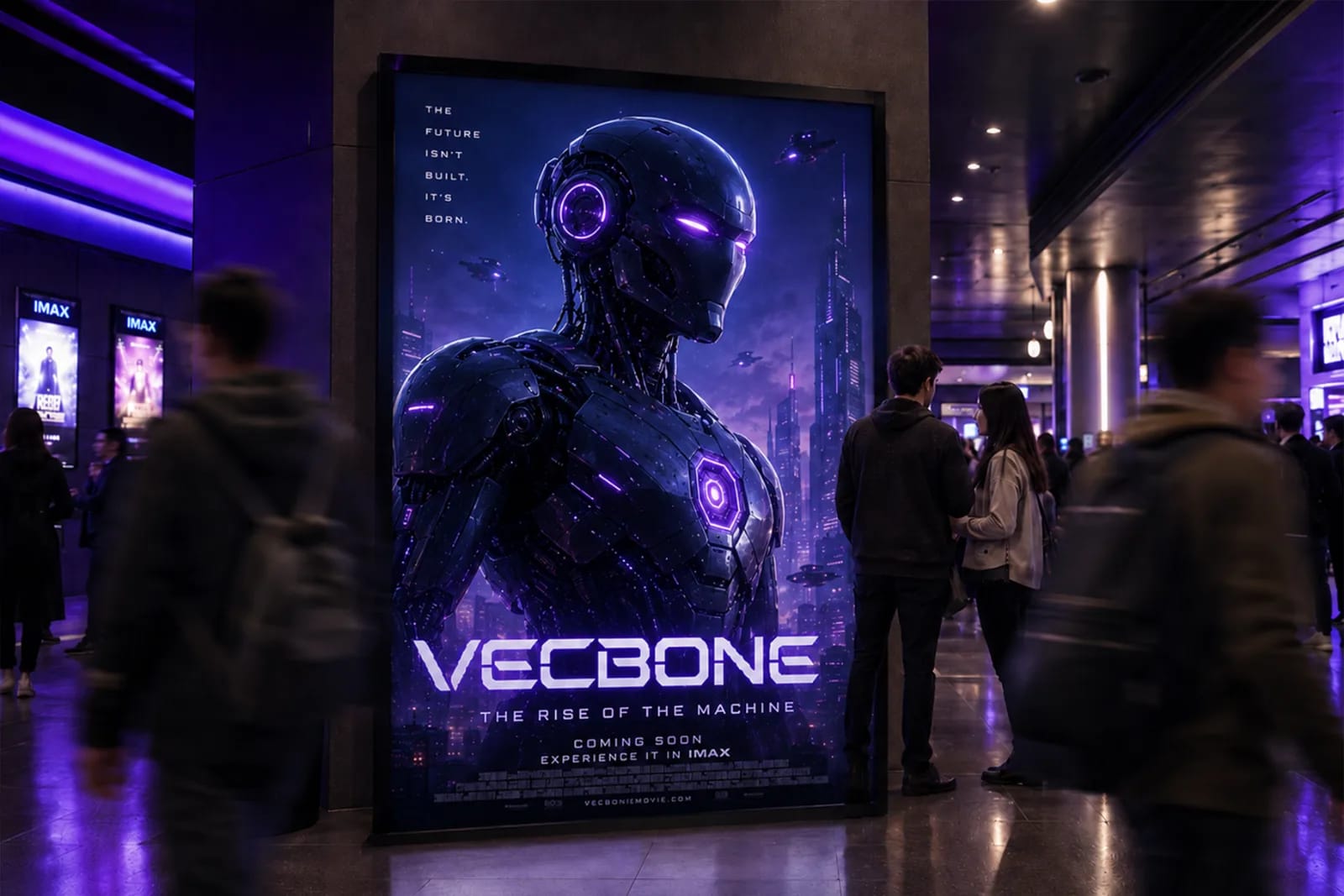 Void Protocol – Modern Techno Futuristic Display Font (preview 3 of 5)