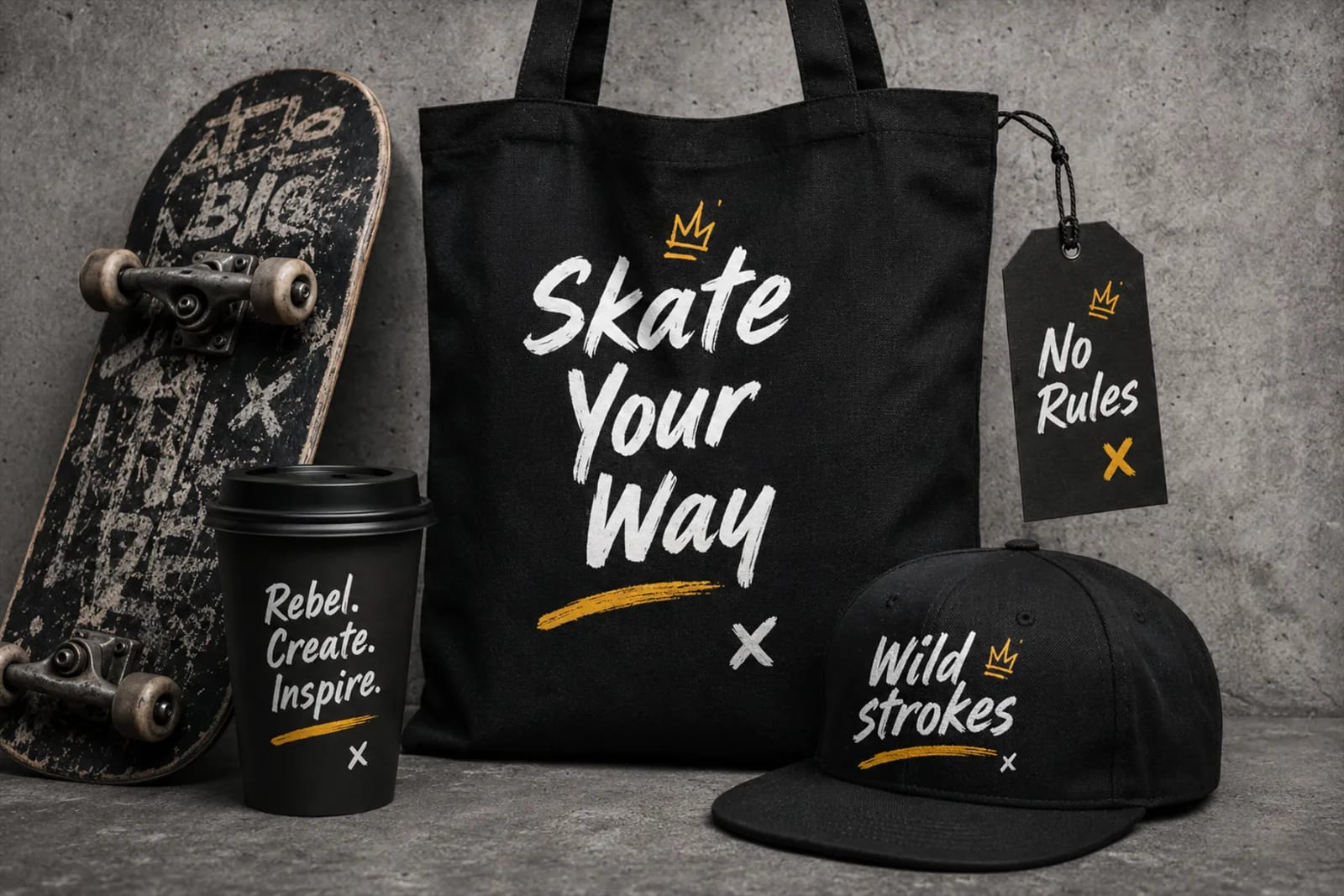 Wild Strokes – Bold Handwritten Brush Display Font (preview 2 of 5)