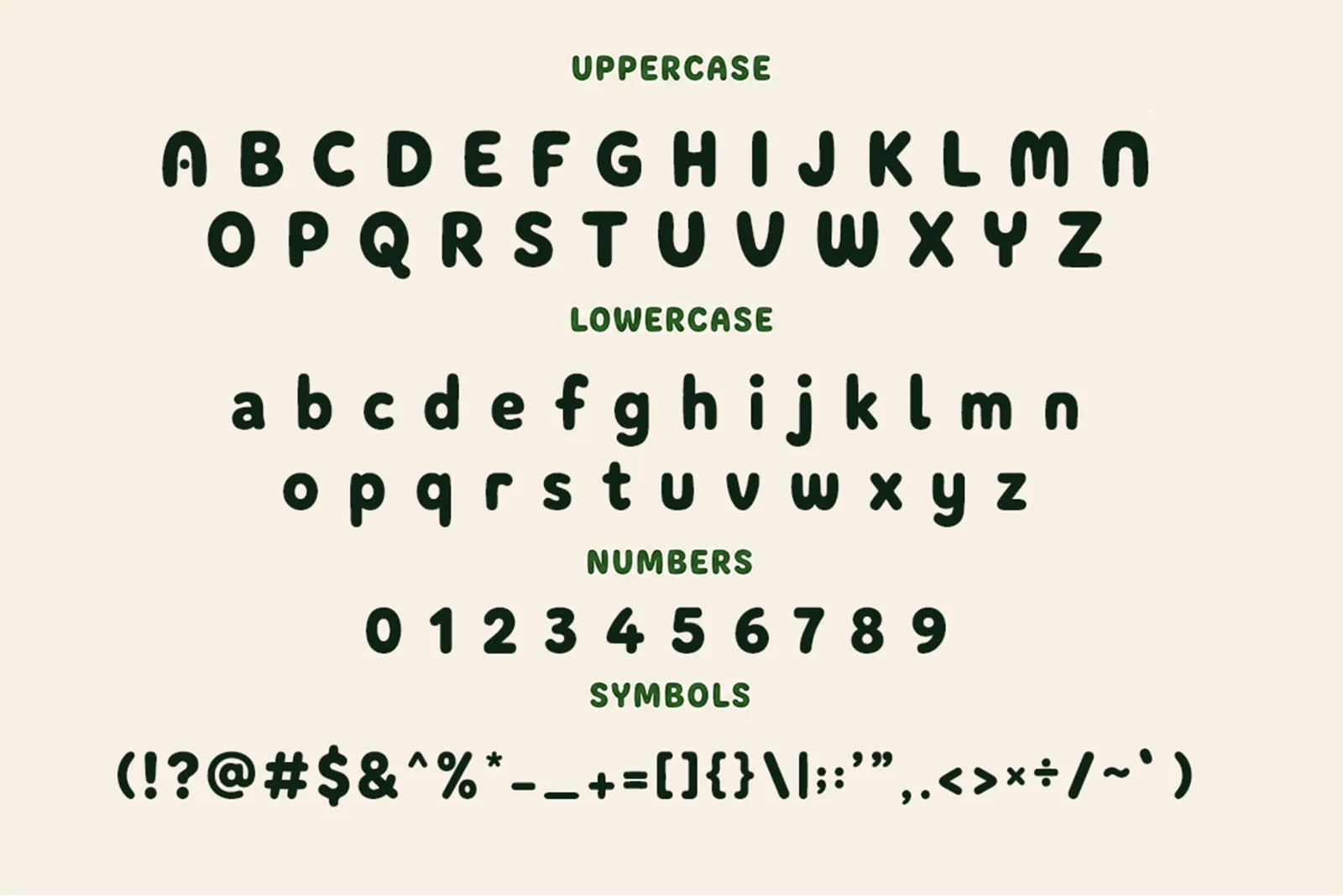 Solvia – Modern Playful Display Font (preview 4 of 5)