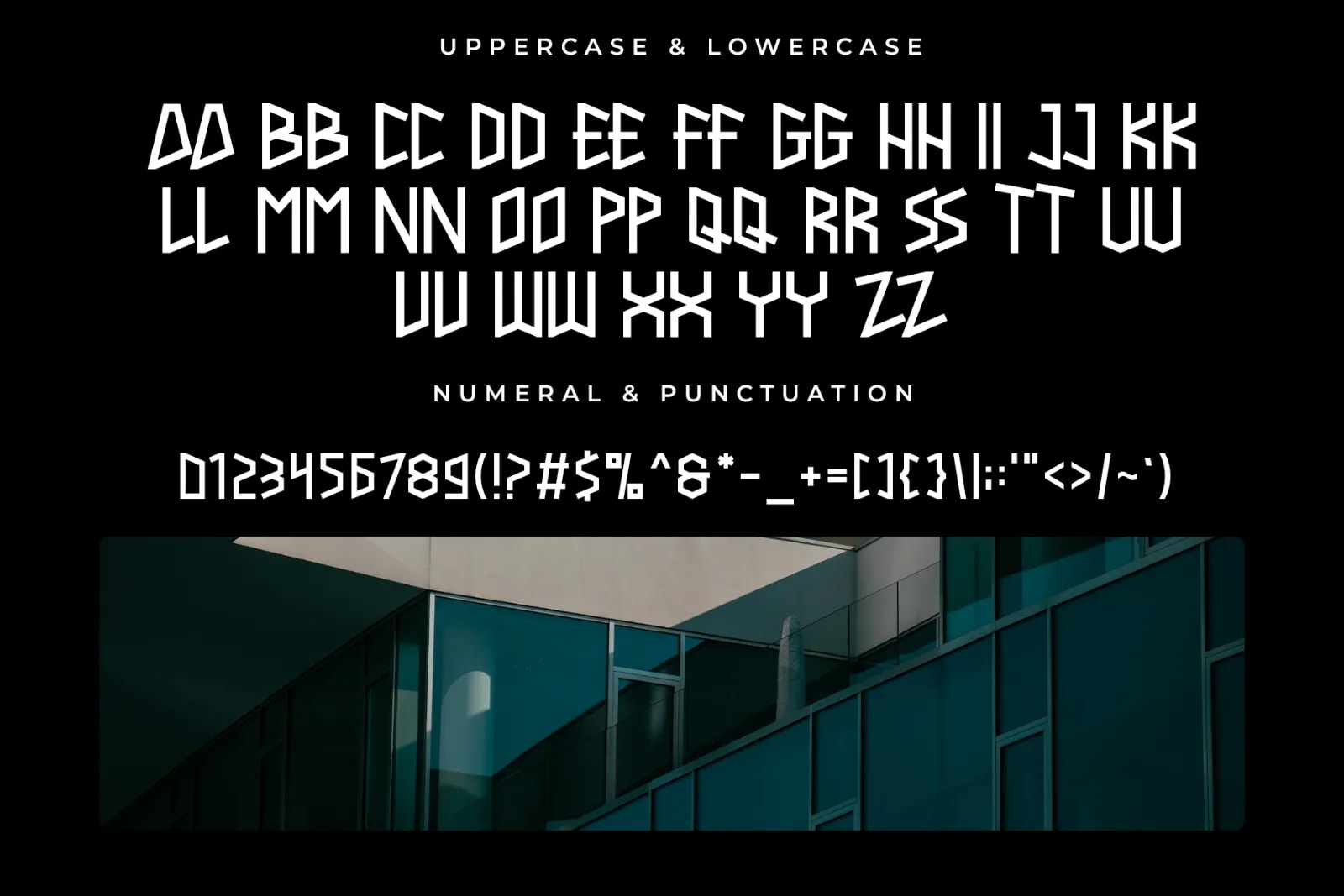 Reluxe – Modern Geometric Sans Serif Font (preview 4 of 5)