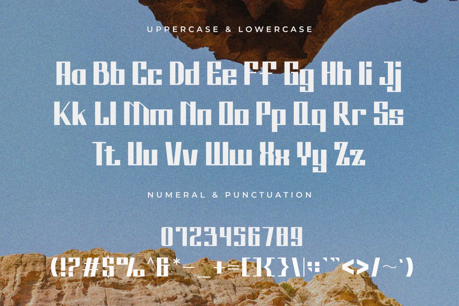 Moxen – Modern Geometric Sans Serif Display Font (preview 4 of 5)
