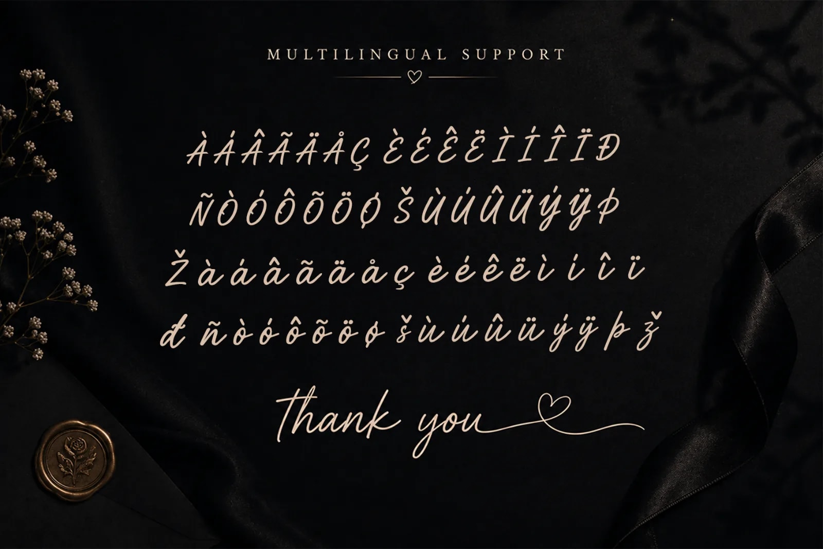 Midnight Confession – Modern Elegant Script Font (preview 5 of 5)
