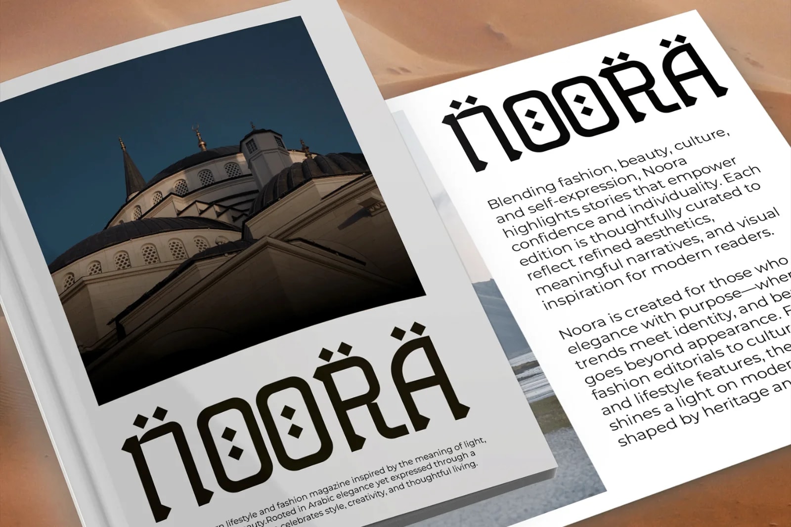 Cameron – Modern Arabic-Inspired Display Font (preview 3 of 5)