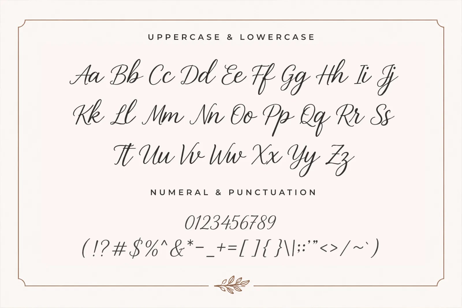 Autumn Promise – Modern Romantic Script Font (preview 4 of 5)