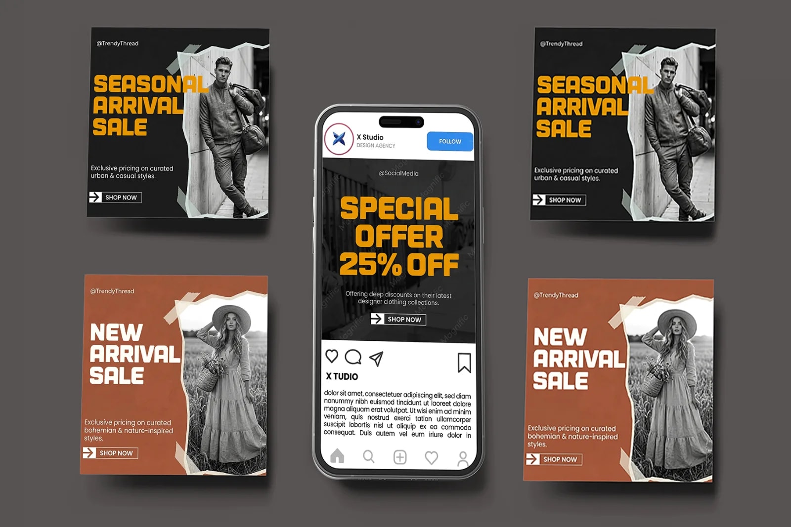 Arvello – Bold Modern Condensed Display Font (preview 3 of 5)