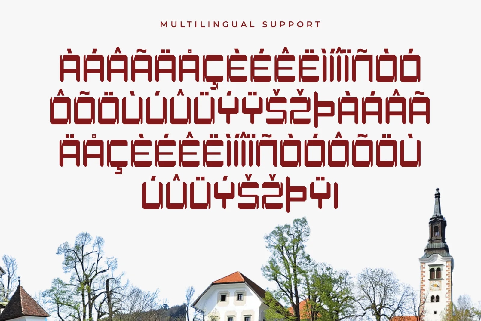 Vocmere – Modern Geometric Display Font (preview 5 of 5)