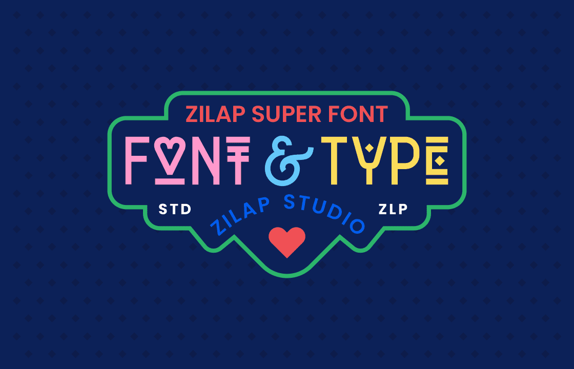 Zilap Super font (preview 6 of 6)