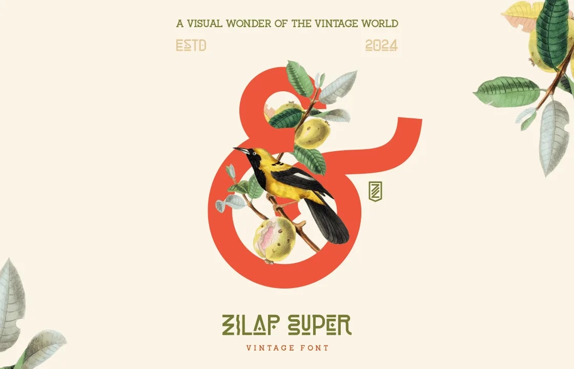 Zilap Super font (preview 4 of 6)