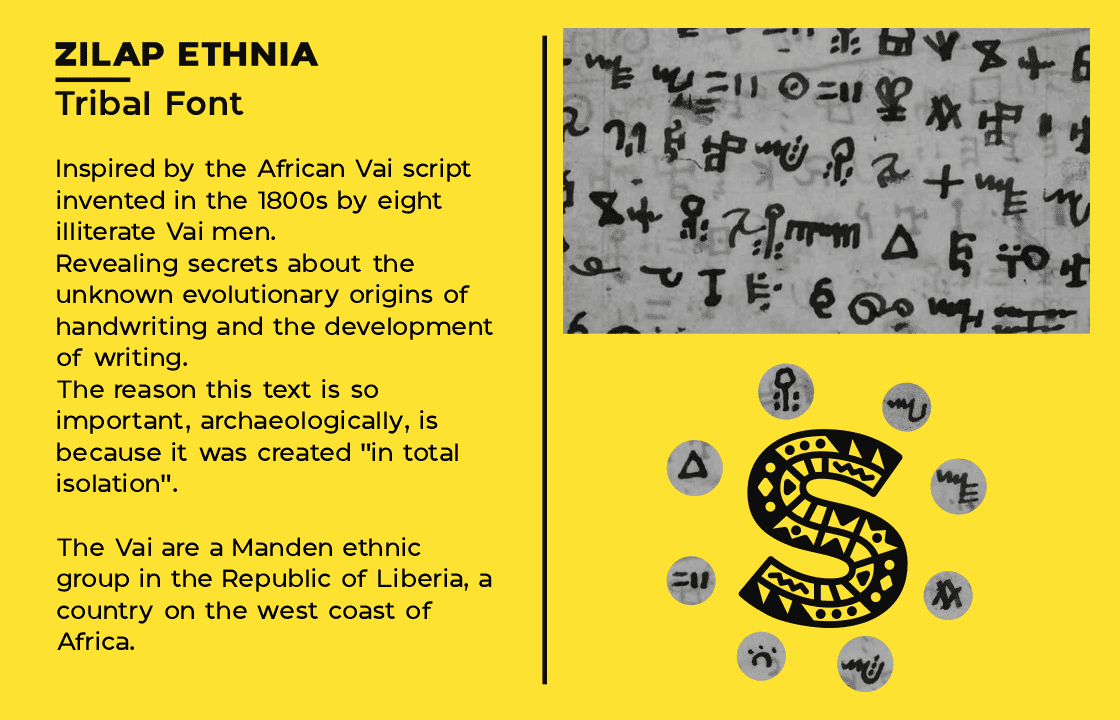 Zilap Ethnia font (preview 3 of 6)